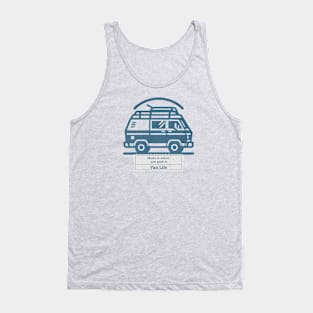 Wanderlust Van Life - Home is where you park it Tank Top